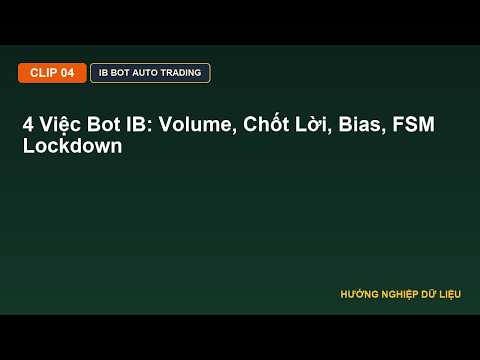 Nghề IB: 4 việc bot phải làm — Volume, chốt lời, Bias, FSM