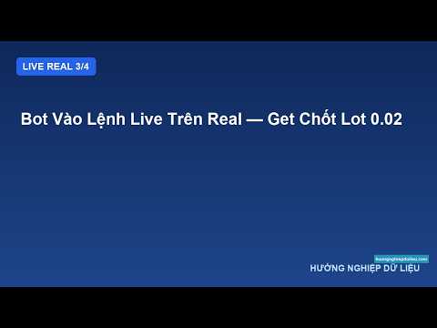 Nghề IB: quan sát bot live Real — vào lệnh và ngưỡng rải